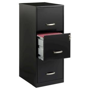 China Movable Pedestal 3 Drawer Metal Filing Cabinet / Metal Document Cabinet on sale