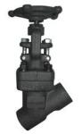 Pressure Seal Bonnet Forged Steel Globe Valve A105N For Urban Construction