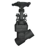 Buy cheap Full Bore Y Pattern Globe Valve , Stainless Steel Globe Valve Metallic Seating product