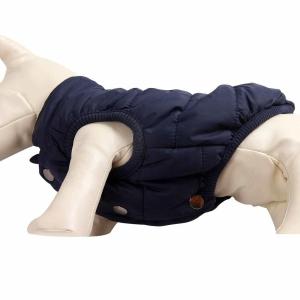 Buy cheap 2 Layers Fleece Lined Warm Dog Jacket for Puppy Winter Cold Weather Dog Coat from wholesalers