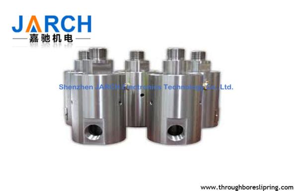 Buy cheap 300psi Industrial safety copper Hydraulic Rotary Union / swivel joint air quick coupler Casting Max Speed:2000RPM from wholesalers