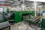 64mm PET Antistatic Cross Lapper Machine
