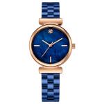 No Scale Water Drill Women Quartz Watch Dia 26.5mm Steel Buckle
