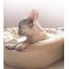 Buy cheap Indoor Luxury Round Faux Fur Washable Puppy Mattress For Medium Small Dogs Self Warming from wholesalers