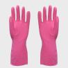 Buy cheap Cotton Flocklined Household Kittchen Rubber Gloves Latex Dishwashing Gloves from wholesalers