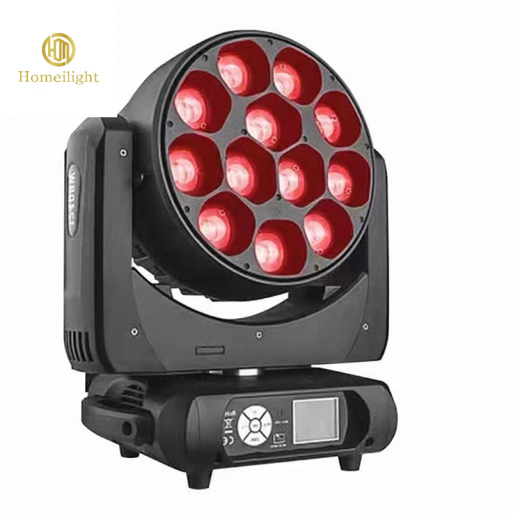 40W Import High Power LEDs Moving Head Wash Light 4in1 12*40W RGBW Zoom for Stage