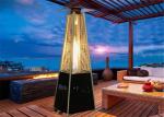 High Quality Outdoor infrared glass tube gas heater quadrilateral glass tube gas