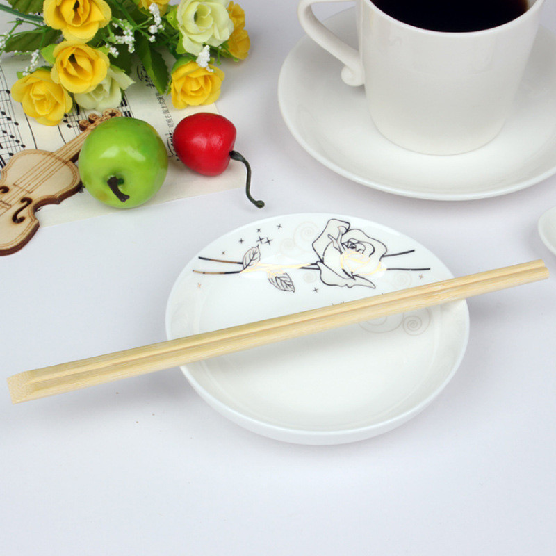 Tensoge Bamboo Wooden Chinese Chop Sticks Disposable Individually Wrapped