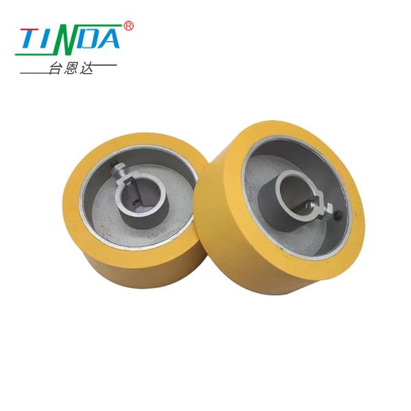 Buy cheap TINDA Rubber Polyurethane Roller Wheel Used In Wood Side Polish Sanding Machine from wholesalers