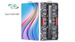 Type D P2.976 Outdoor Rental LED Screen 4500nits Refresh Rate 3840Hz 4K Corner