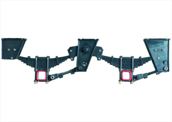Buy cheap Slipper Spring Tandem Axle Suspension 26T 8mm German BPW ISO9001 from wholesalers