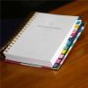 Buy cheap Spiral Bound Daily Weekly Planner Beautiful Paper Cover With Metal Corner Protected from wholesalers