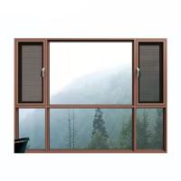 Buy cheap Horizontal Opening Casement Windows Aluminium Wood Composite Windows product