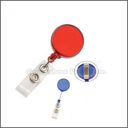 Buy cheap Hot Sale Promotional printed logo Eco Abs lanyard badge reel exhibition fair gift from wholesalers