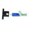 Buy cheap Blue Optical Fiber Fast Connector Sc Upc Single Mode Easy Installation from wholesalers