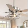 Buy cheap 2000 Lumen Crystal Ceiling Light Fan With Remote from wholesalers