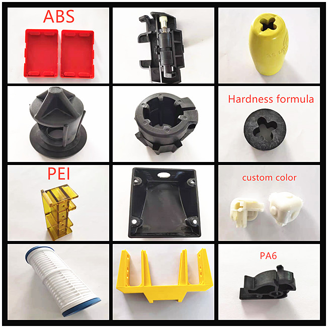 ABS PA66 PP PC PMMA PSU PCTG TPE TPU Plastic Injection Molding Service OEM ODM