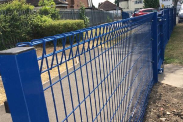 Buy cheap PVC Welded Galvanized Iron Wire Mesh Fence 3D Garden Perimeter Fencing from wholesalers