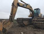 Used 20 Ton Amphibious Excavator, Caterpillar 320c Pontoon Floating Excavator on