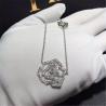 Buy cheap Piaget full diamonds of double hollow rose necklace 18kt gold with white gold or yellow gold or rose gold from wholesalers