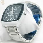 Custom Logo Quartz Waterproof Fashion Watch for Men Date Stainless Steel Watches