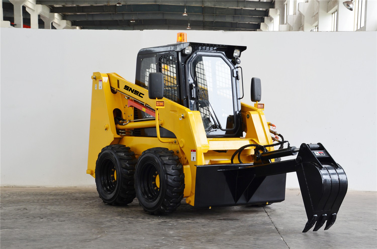 Experience the Power of 50HP 60HP 70HP 100HP Mini Diesel Skid Steer Loader with Auger