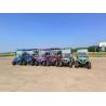 Buy cheap Electric Hydraulic Brake Type 4 Seater Golf Cart Maximum Speed Of 25 Mph from wholesalers
