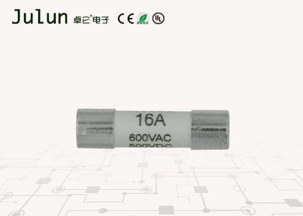 Buy cheap Fast Break Fast Acting Ceramic Fuse Circuit Protection 16a 600vAc / 500vDc from wholesalers