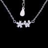 Buy cheap Cute Panda Shape Jewelry Sterling Silver Cz Stone Children's Day Gift Necklace from wholesalers