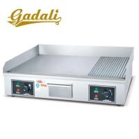 Buy cheap Stainless Steel 1/2 Flat And 1/2 Grooved Plate Electric Grill Griddle product