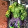 Buy cheap Marvel Superhero Fiberglass Hulk Statue Life Size Resin Sculpture from wholesalers