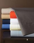 All-Season 90gsm Microfiber Flower Embroidered Sheet Set Sustainable and Soft