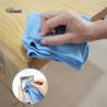 Buy cheap Microfiber Cleaning Cloth 40x40cm 320gsm Shiny Glass Cloth Mirror Surface Wiping Polishing Cloth from wholesalers