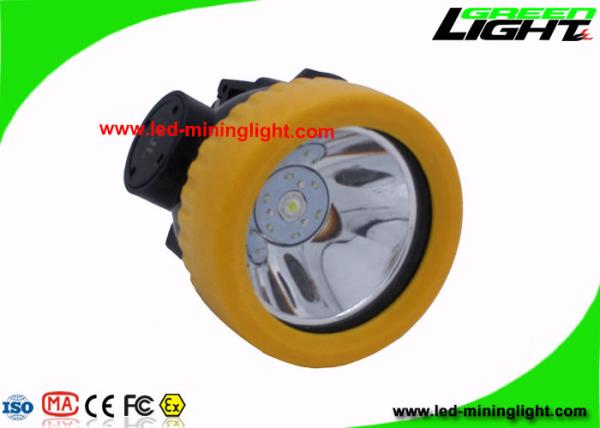 Quality 2.2Ah Portable  Rechargeable LED Headlamp PC + ABS Material High Safety for sale