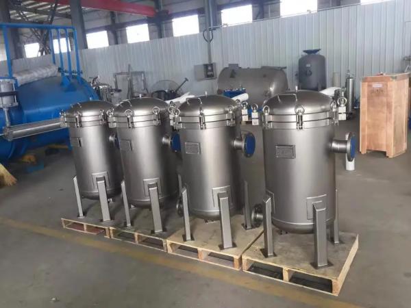 Buy cheap Stainless Steel Industrial Water Filtering Housing 316L Multi Bag from wholesalers