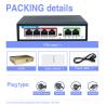 Buy cheap Customized 4 Port Poe Switch 20km 4*10/100Mbps POE Port + 2*10/100Mbps Uplink Port from wholesalers