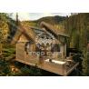 Buy cheap Light Weight Steel Modular Tree House , Small Prefab Cottages For Family Holiday Living from wholesalers