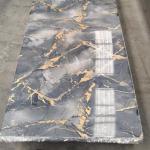 UV Board PVC Laminate Sheet 1220*2440mm Interior Decoration Marble Wall Covering
