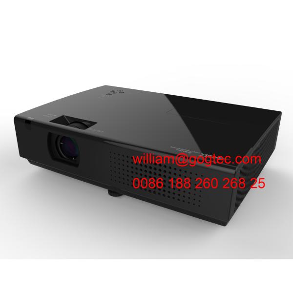 Buy cheap 3600 lumens WXGA 1280*800 best video projector TV max 300" screen HDMI RJ45 7W speaker from wholesalers