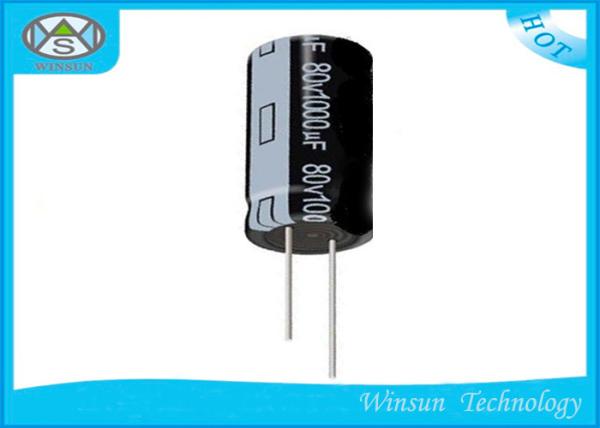 Buy cheap Standard Frequency Radial 1000uf Electrolytic Capacitor Black For Washing Machines from wholesalers