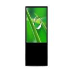 OEM Multi Language Portable Digital Vertical Advertising Screen 16.7M