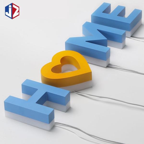 Buy cheap Luminous LED Channel Letter Signs Front Stainless Steel Back Acrylic from wholesalers