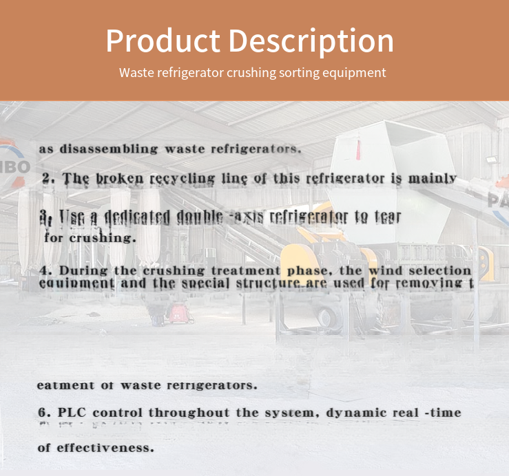 Eco-Friendly TV Recycling Equipment with Advanced Refrigerator Dismantling Technology
