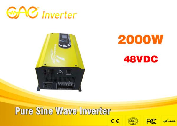 single phase inverter off gird dc to ac pure sinewave inverter 48v 2000w 220v