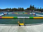 Inflatable Water Sport Game Inflatable Water Polo Soccer Field Arena Court Aqua