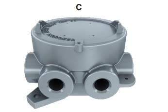 UL IP66 Stainless Steel Explosion Proof Junction Box