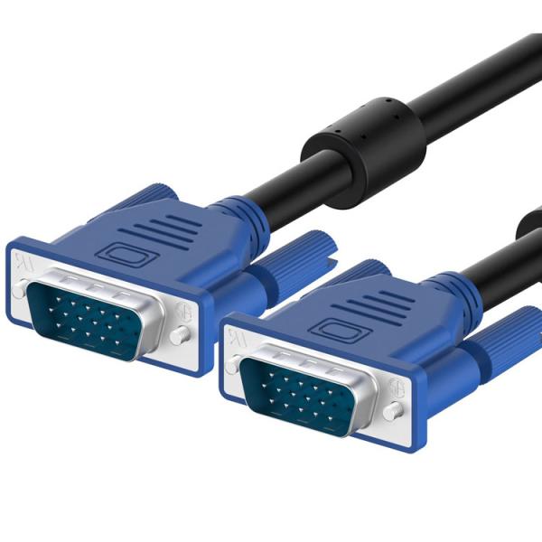 OEM 1.5m 1080P Male to Male Female HD DB 15 PIN VGA To VGA Monitor Cable for PC