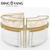 Buy cheap Customized Fashion Commercial Brass Circular Jewelry Showcase For Sale from wholesalers