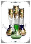 Cooper Art Borosilicate Glass Smoking Glass Tube 6 Arms Perc 50x5mm