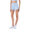 Buy cheap Summer Antibacterial Mesh Double Layer Active Yoga Shorts Workout Pocket Shorts from wholesalers